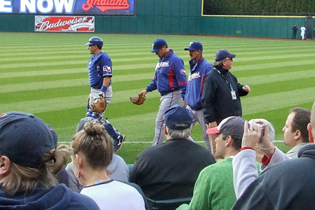 CLE Indians vs Rangers